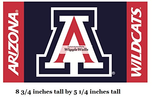 9 Inch UA Logo University of Arizona AZ Removable Wall Decal Sticker Art NCAA Home Room Decor 9 by 5 Inches