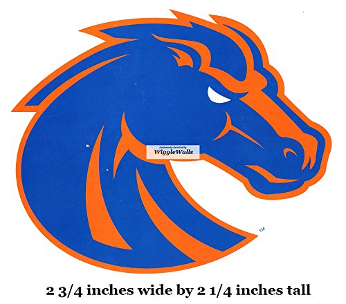 3 Inch Duster Bronco BSU Broncos Boise State University Logo Removable Wall Decal Sticker Art NCAA Home Room Decor 3 by 2 Inches