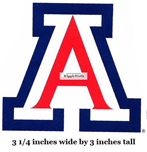 3 Inch Wildcat Logo University of Arizona UA AZ Removable Wall Decal Sticker Art NCAA Home Room Decor 3 by 3 Inches