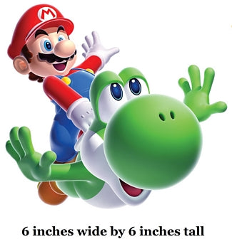 Yoshi doing a flutter-jump