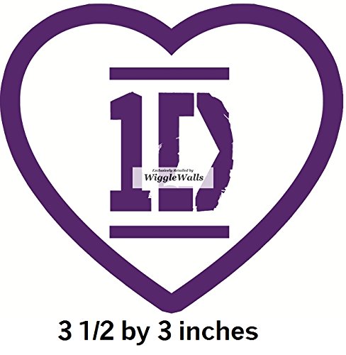 3 Inch Zayn Malik One Direction 1D Wall Decal Sticker Removable Peel Self Stick Adhesive Vinyl Decorative Art Room Home Decor Girls Room Decor 3 by 3 1/2 inches