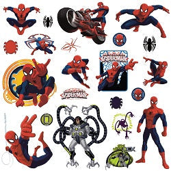 Marvel Comics Spider-man Wall Decals