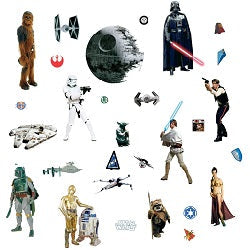 Star Wars Characters Wall Decals