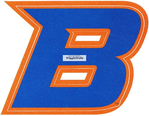 4 Inch BSU Broncos Boise State University Logo Removable Wall Decal Sticker Art NCAA Home Room Decor 4 by 3 Inches