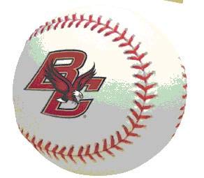 3 Inch BC Logo Baseball Decal Boston College Golden Eagles Removable Wall Sticker Art NCAA Home Room Decor 3 by 3 Inches
