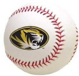 3 Inch Baseball Decal MU University of Missouri Mizzou Tigers Logo MO Removable Wall Sticker Art NCAA Home Room Decor 3 by 3 Inches