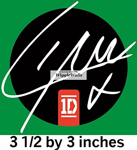 3 Inch Liam Payne One Direction 1D Wall Decal Sticker Removable Peel Self Stick Adhesive Vinyl Decorative Art Room Home Decor Girls Room Decor 3.5 by 3 inches