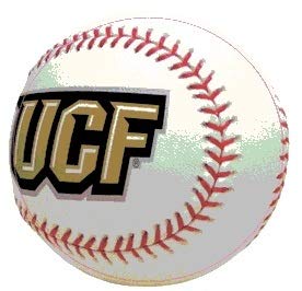 3 Inch UCF Logo Baseball Decal Knights University of Central Florida Removable Wall Sticker Art NCAA Home Room Decor 3 by 3 Inches