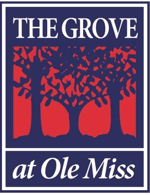 5 Inch The Grove at Ole Miss Decal University Mississippi Rebels U of M Logo MS Removable Wall Sticker Art NCAA Home Room Decor 4 by 5 Inches