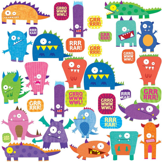 RoomMates Monsters Peel and Stick Wall Decals