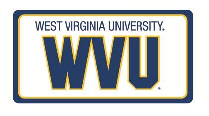 6 Inch West Virginia University Decal WVU WV Logo Mountaineers Removable Wall Sticker Art NCAA Home Room Decor 5 1/2 by 3 Inches