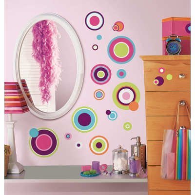 Crazy Dots Peel & Stick Wall Decals