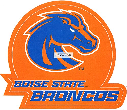 3 Inch Duster Bronco BSU Broncos Boise State University Logo Removable Wall Decal Sticker Art NCAA Home Room Decor 3 1/2 by 3 Inches