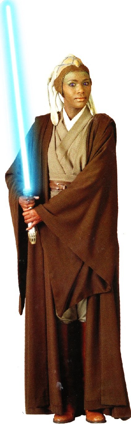 12 Inch Adi Gallia Lightsaber Jedi Knight Master Council Rebel Alliance Force Star Wars Removable Wall Decal Sticker Art Home Decor -3x12 Inch