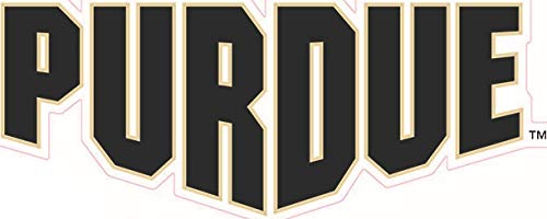 Boilermakers PU Logo Removable Wall Decal Sticker Art NCAA Home Room Decor 8 by 3 Inches c