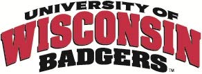 4 Inch Wisconsin Badgers Logo Decal UW University WI Removable Wall Sticker Art NCAA Home Room Decor 4 by 1 1/2 Inches