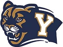 4 Inch BYU Cougar Logo Decal Brigham Young University Cougars Removable Wall Sticker Art NCAA Home Room Decor 4 by 3 Inches