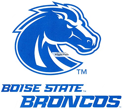 4 Inch Duster Bronco BSU Broncos Boise State University Logo Removable Wall Decal Sticker Art NCAA Home Room Decor 4 by 3 Inches