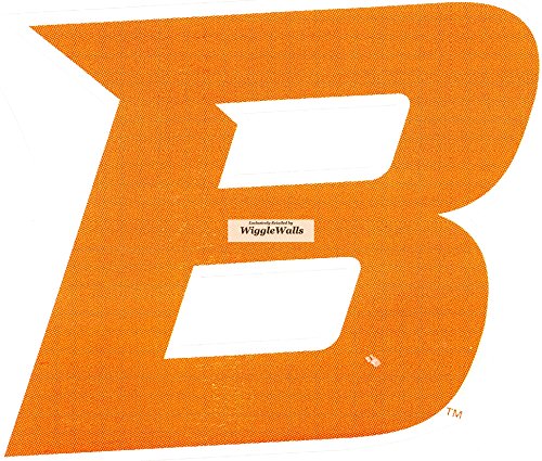 4 Inch BSU Broncos Boise State University Logo Removable Wall Decal Sticker Art NCAA Home Room Decor 4 by 3 Inches