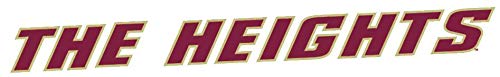 12 Inch BC The Heights Logo Decal Boston College Golden Eagles Removable Wall Sticker Art NCAA Home Room Decor 12 1/2 by 1 Inches