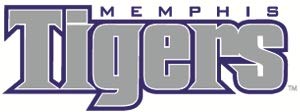 4 Inch UM Tigers Logo Decal University of Memphis Tiger Removable Wall Sticker Art NCAA Home Room Decor 4 by 1 1/2 Inches