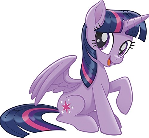 8 Inch Twilight Sparkle Wall Decal Sticker Removable Peel Self Stick Adhesive Vinyl Decorative Art Kids Room Home Decor Girl Bedroom Nursery 8 1/2 by 7 1/2 inches Tall