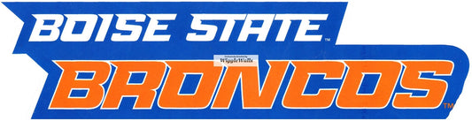 11 Inch BSU Broncos Boise State University Logo Removable Wall Decal Sticker Art NCAA Home Room Decor 11 by 3 Inches