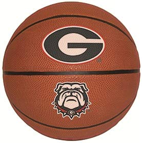 6 Inch UGA Basketball University of Georgia Bulldogs Logo Removable Wall Decal Sticker Art NCAA Home Room Decor 6 by 6 Inches