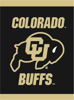 4 Inch Colorado Buffs Logo Decal CU University Buffaloes CO Removable Wall Sticker Art NCAA Home Room Decor 3 1/2 by 4 1/2 Inches
