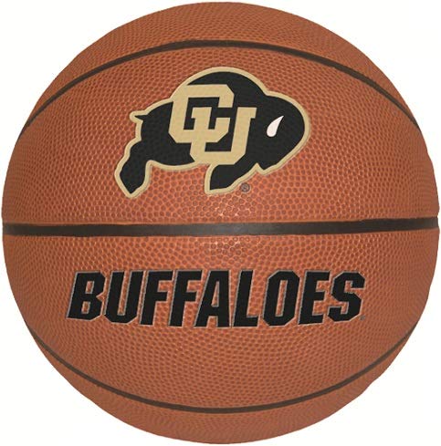 6 Inch CU Basketball Decal Buffs University of Colorado Buffaloes Logo CO Removable Wall Sticker Art NCAA Home Room Decor 6 1/2 by 6 1/2 Inches