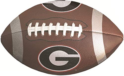 8 Inch Football Uga University of Georgia Bulldogs Mascot Logo Removable Wall Decal Sticker Art NCAA Home Room Decor 8 by 5 Inches