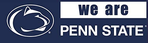 9 Inch We are Penn State Decal Nittany Lions Pennsylvania University PSU Removable Repositionable Peel Self Stick Wall Sticker Art NCAA Home Room Decor 9 by 2 1/2 inches