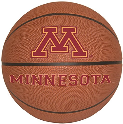 6 Inch UMn University of Minnesota Golden Gophers Basketball Logo Removable Wall Decal Sticker Art NCAA Home Room Decor 6 1/2 Inches Round