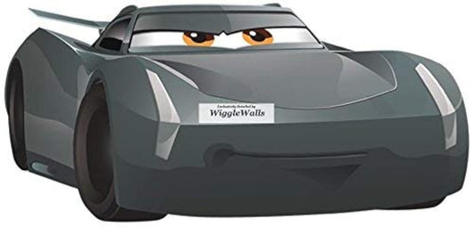 9 Inch Jackson Storm Wall Decal Sticker Disney Pixar Cars 3 Movie Removable Peel Self Stick Adhesive Vinyl Decorative Art Room Home Decor Kids Room Nursery Racing Decor 9 by 4 inches