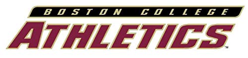 9 Inch Boston College Athletics Text Decal BC Golden Eagles Removable Wall Sticker Art NCAA Home Room Decor 9 by 2 Inches