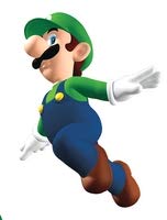 7 Inch Luigi Super Mario Bros Brothers Removable Wall Decal Sticker Art Nintendo 64 SNES Home Kids Room Decor Decoration - 5 1/2 by 7 inches C