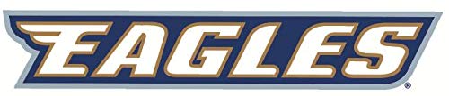 5 Inch GS Eagles Text Logo Decal Georgia Southern University Eagle Removable Wall Sticker Art NCAA Home Room Decor 5 by 1 Inches