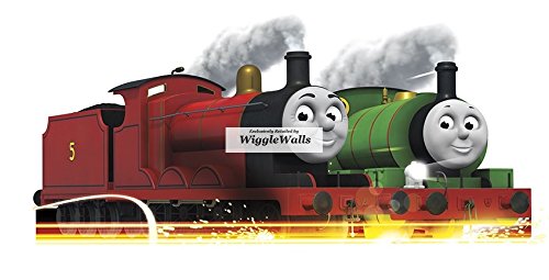 11 Inch James and Percy No. Number 5 6 Thomas The Tank and Friends Removable Wall Decal Sticker Art Home Decor 11 x 5 inches