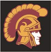 3 Inch Trojan Head Logo Decal University of Southern California Trojans SC CA Removable Wall Sticker Art NCAA Home Room Decor 3 1/2 by 3 1/2 Inches