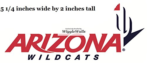 5 Inch UA Logo University of Arizona AZ Removable Wall Decal Sticker Art NCAA Home Room Decor 5 by 2 Inches