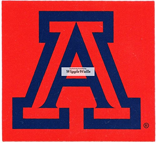 2 Inch UA Logo University of Arizona AZ Removable Wall Decal Sticker Art NCAA Home Room Decor 2 by 2 Inches