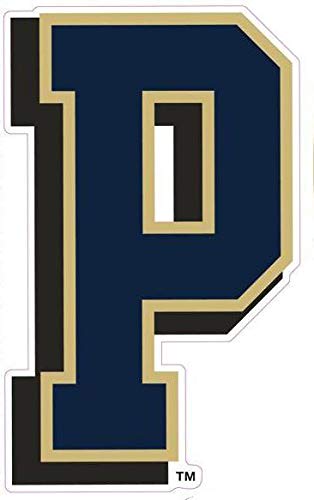 4 Inch Pitt P Logo Decal University of Pittsburg Panthers PA Removable Wall Sticker Art NCAA Home Room Decor 2 1/2 by 4 Inches