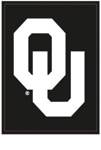 3 Inch OU University of Oklahoma Sooners Boomer Sooner Logo Removable Wall Decal Sticker Art Home Room Decor 2 by 3 Inches