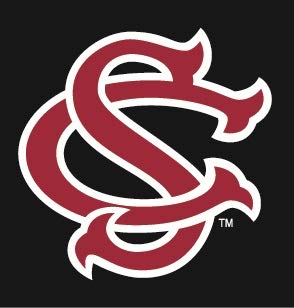 4 Inch USC Logo Decal University South Carolina Gamecocks SC Removable Wall Sticker Art NCAA Home Room Decor 4 by 4 Inches