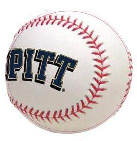 3 Inch Pitt Baseball Logo Decal University of Pittsburg Panthers PA Removable Wall Sticker Art NCAA Home Room Decor 3 by 3 Inches