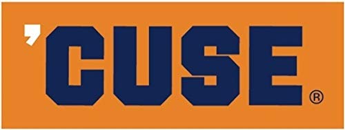 7 Inch Cuse Logo Syracuse University Orange SU Removable Wall Decal Sticker Art NCAA Home Room Decor 7 by 2 Inches