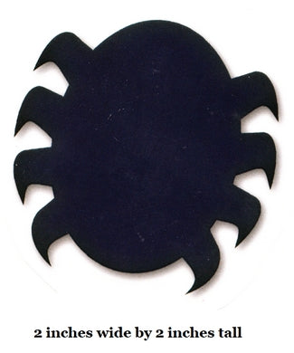 Black Spider Logo Round
