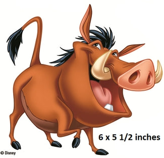 Cartoon character with large ears and a prominent nose on a white background