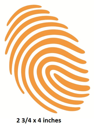 Scooby-Doo Orange Fingerprint