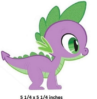 Purple dragon-like character with green wings on a white background